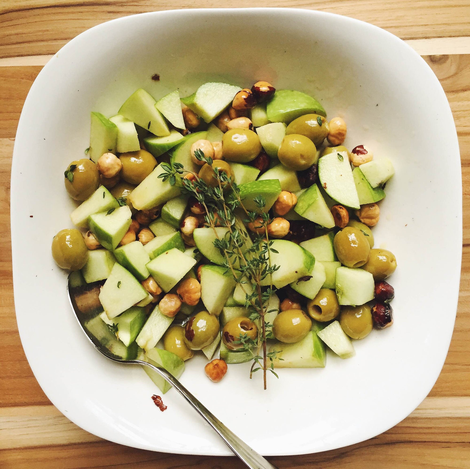 Olives & Toasted Hazelnuts Salad