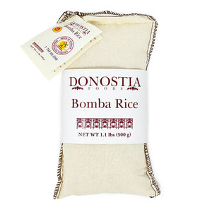 Bomba Rice in a bag - Donostia Foods
