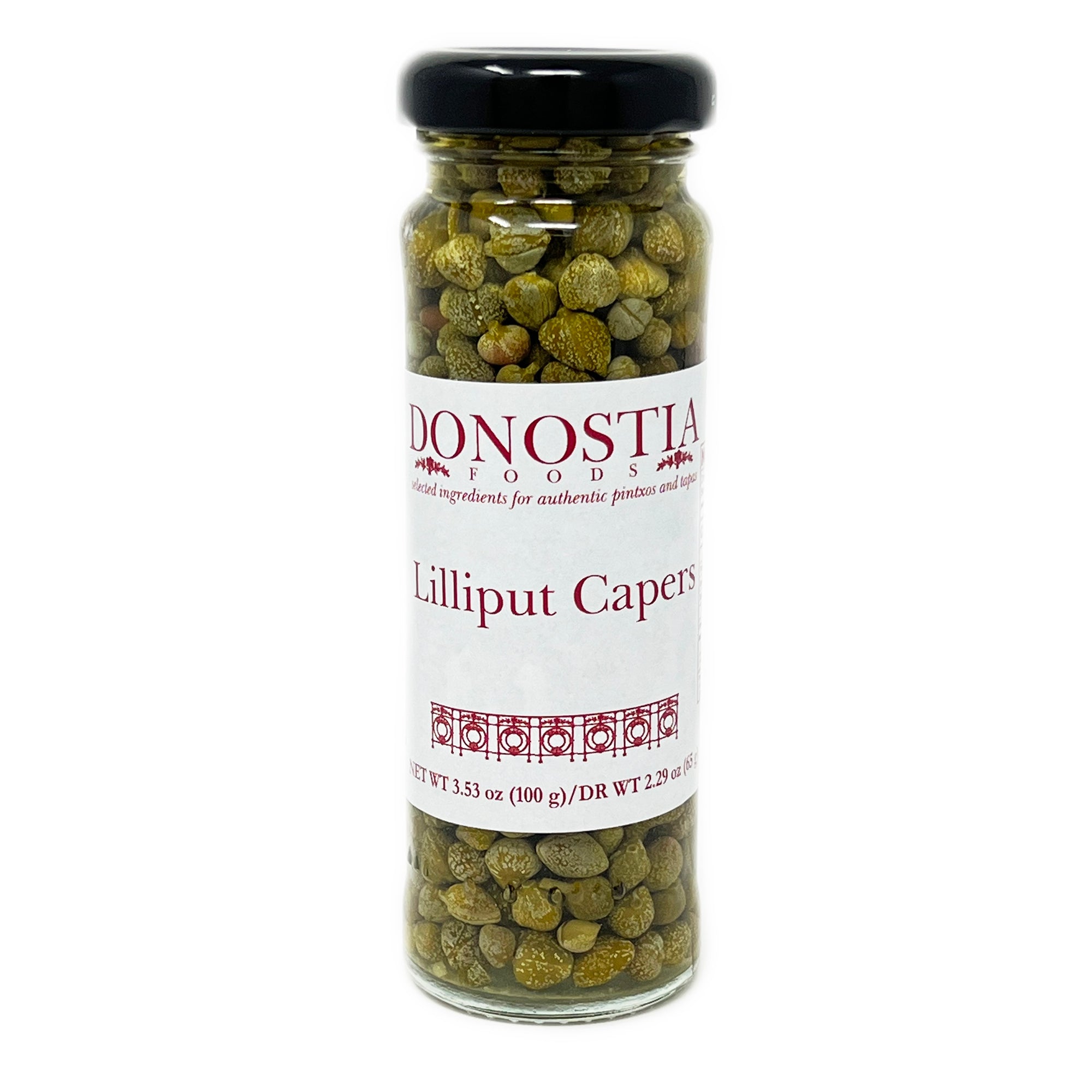 Lilliput Capers Jar - Donostia Foods