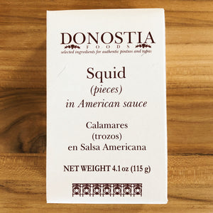 Squid in American Sauce (Calamares en Salsa Americana)