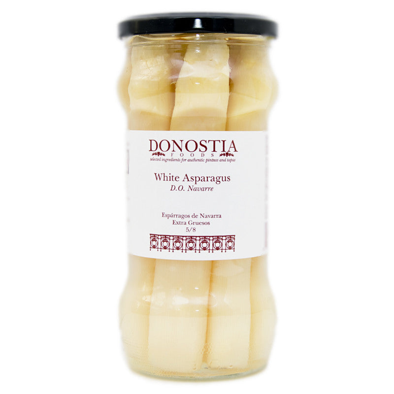 White Asparagus D.O. Navarre - Extra Thick - Donostia Foods