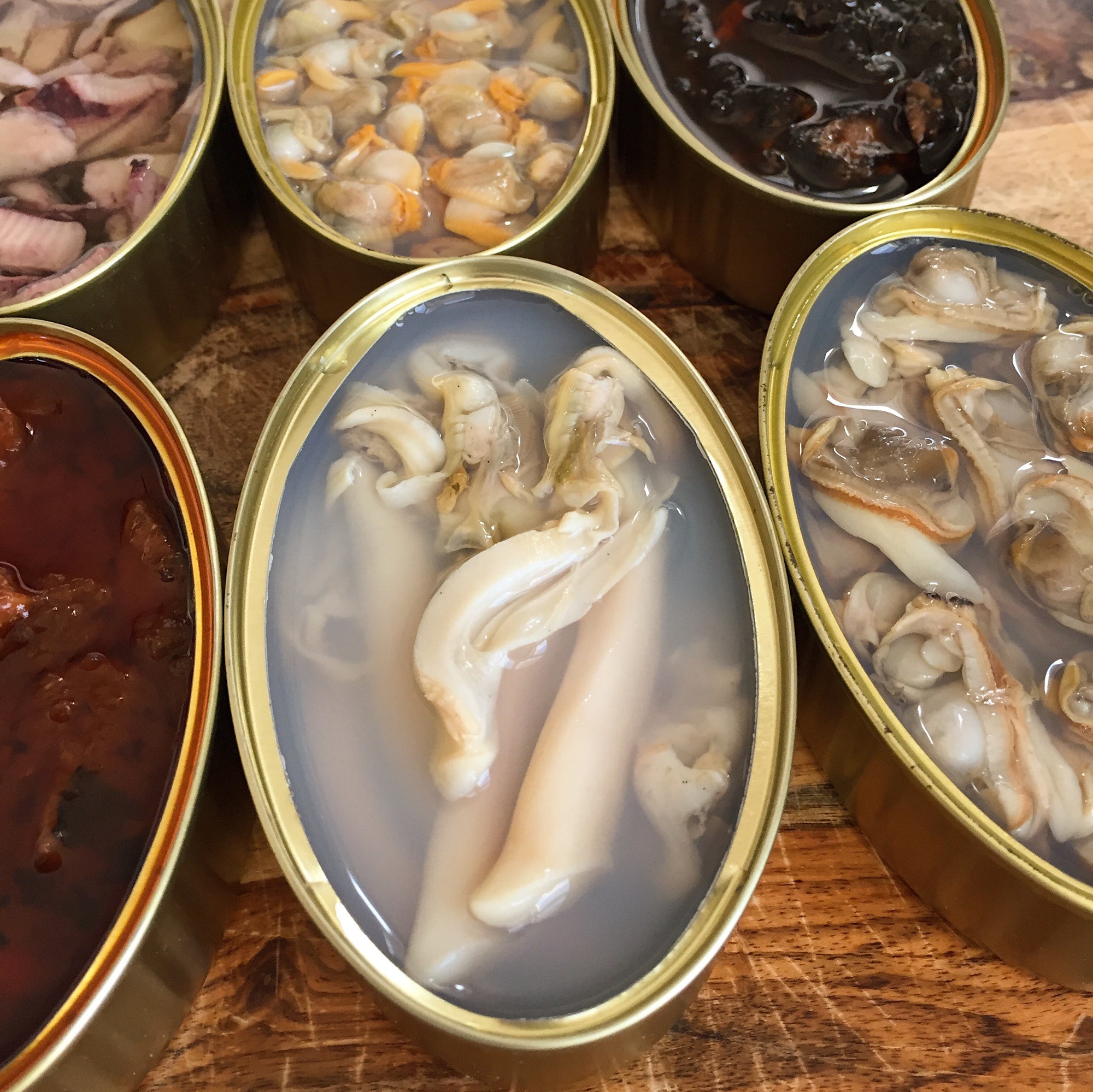 Tinned Spanish Seafood Conservas - Razor Clams - Donostia Foods