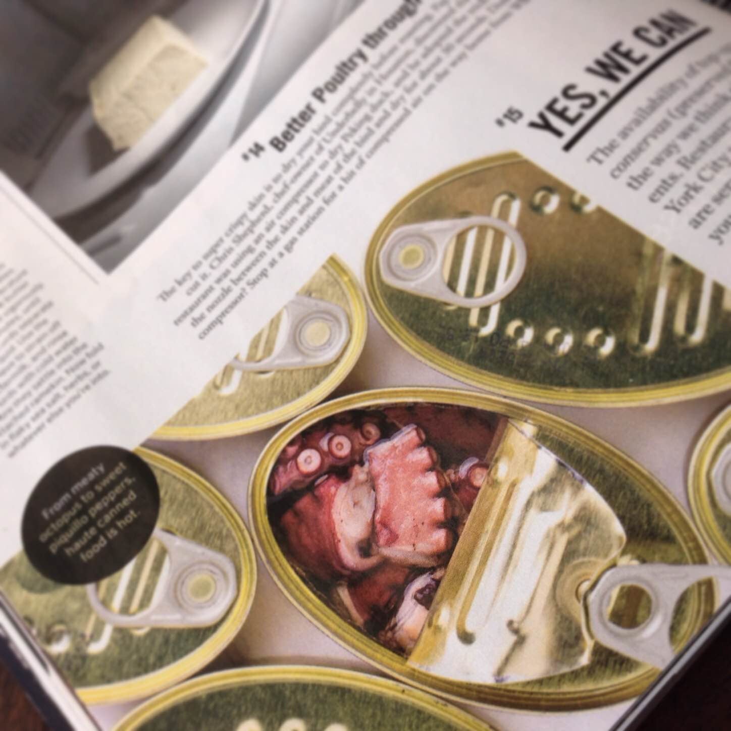 #15 on the Saveur 100 for 2015: Top-Quality Spanish Conservas