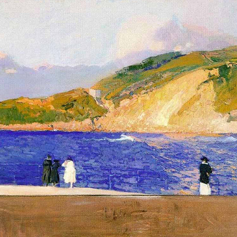 Monte Ullia, San Sebastian (1909) by Joaquin Sorolla y Bastida