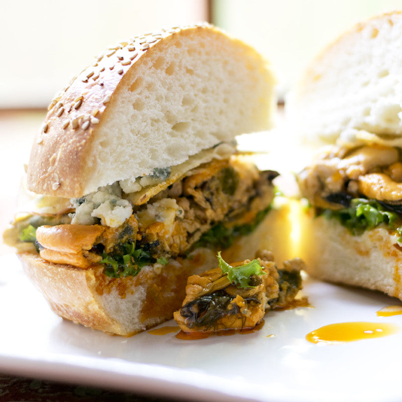 Mussels Escabeche Sandwich