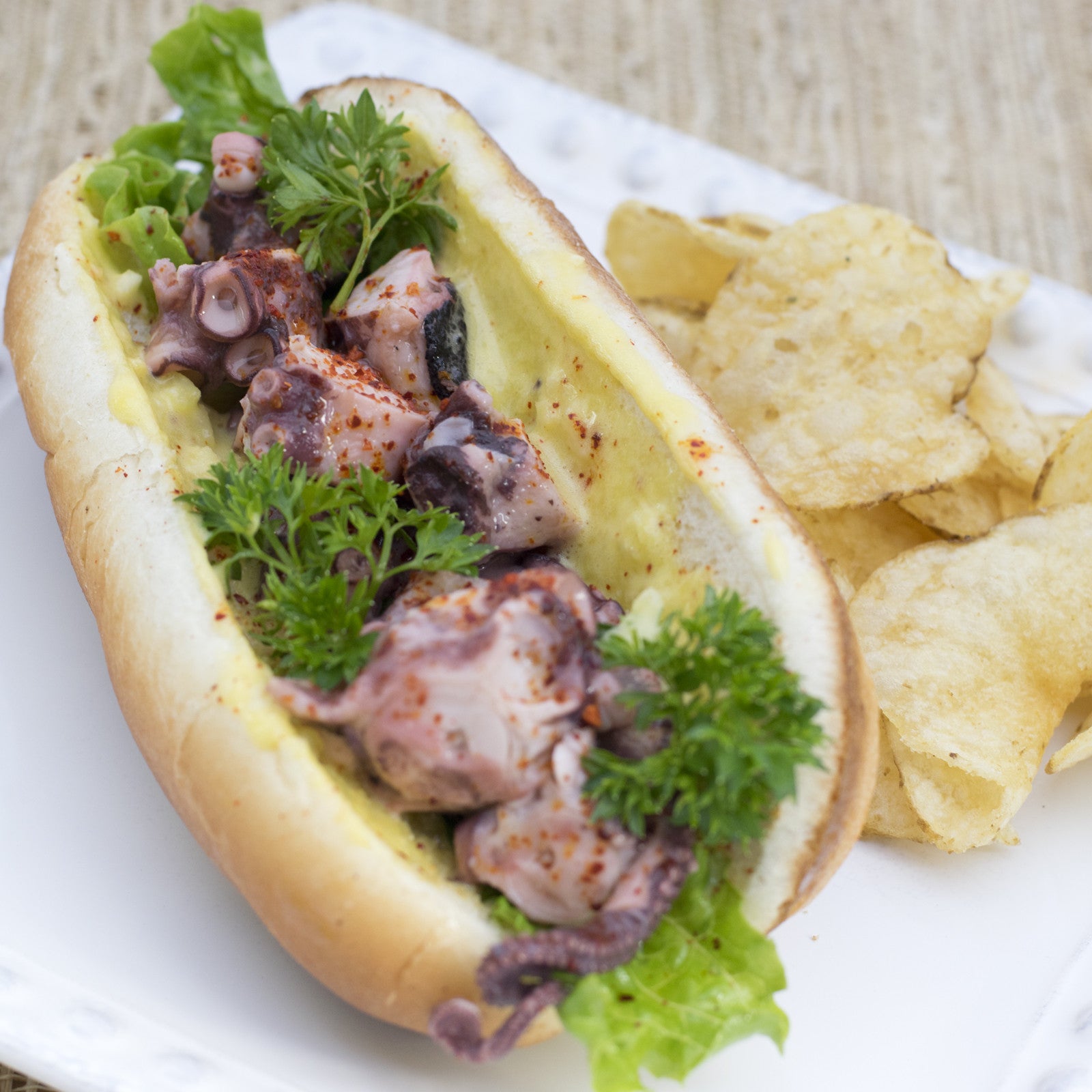 Octopus & Piment d'Espelette Sandwich