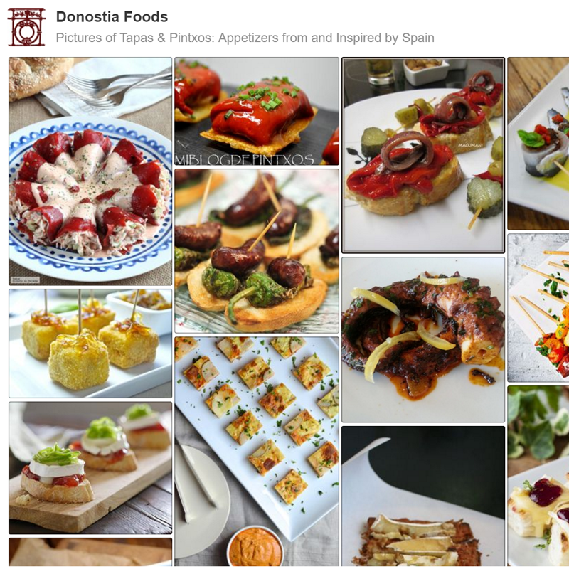 Pintxos & Tapas Serving Suggestions on Pinterest