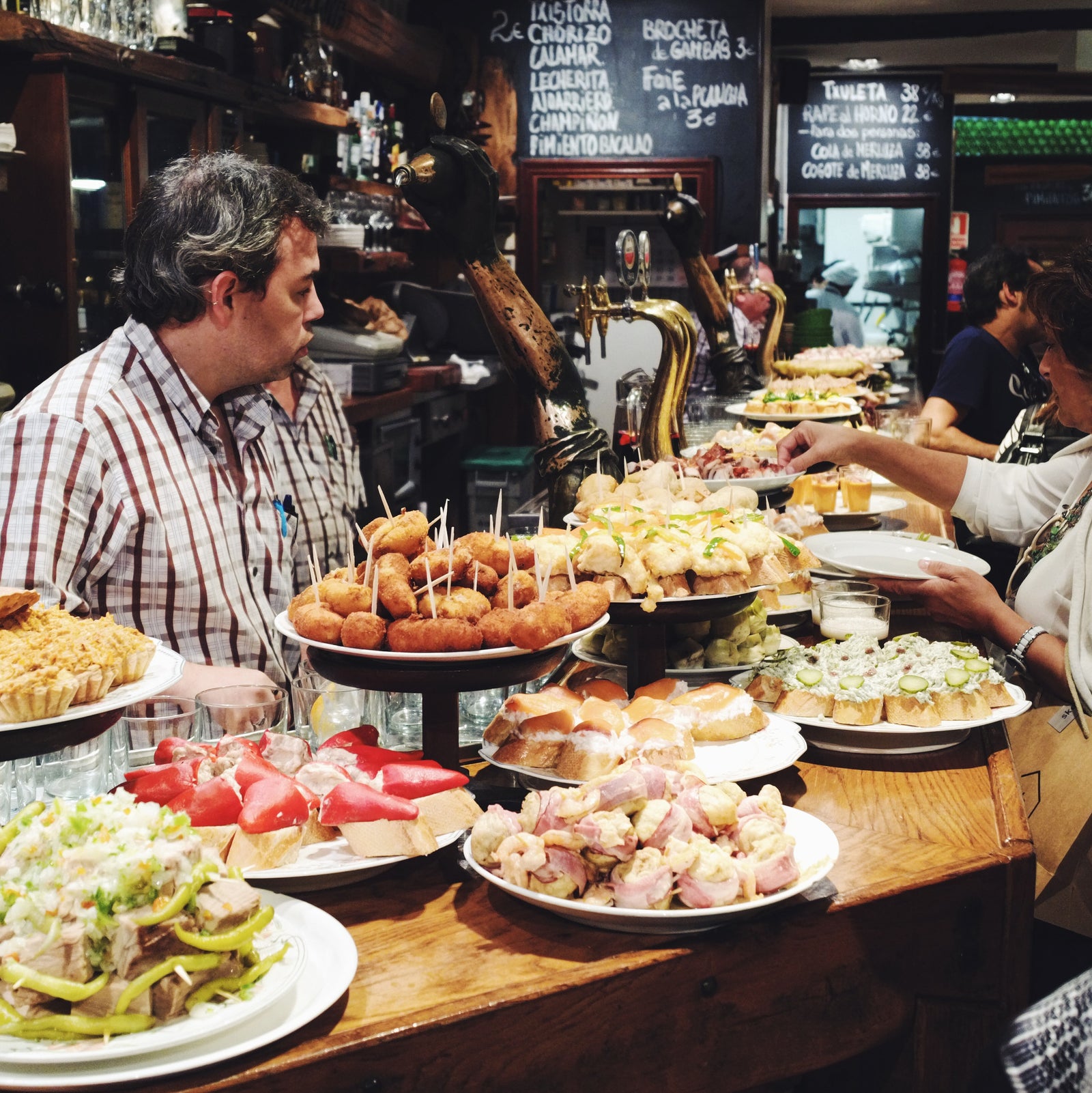 Pintxos in San Sebastian