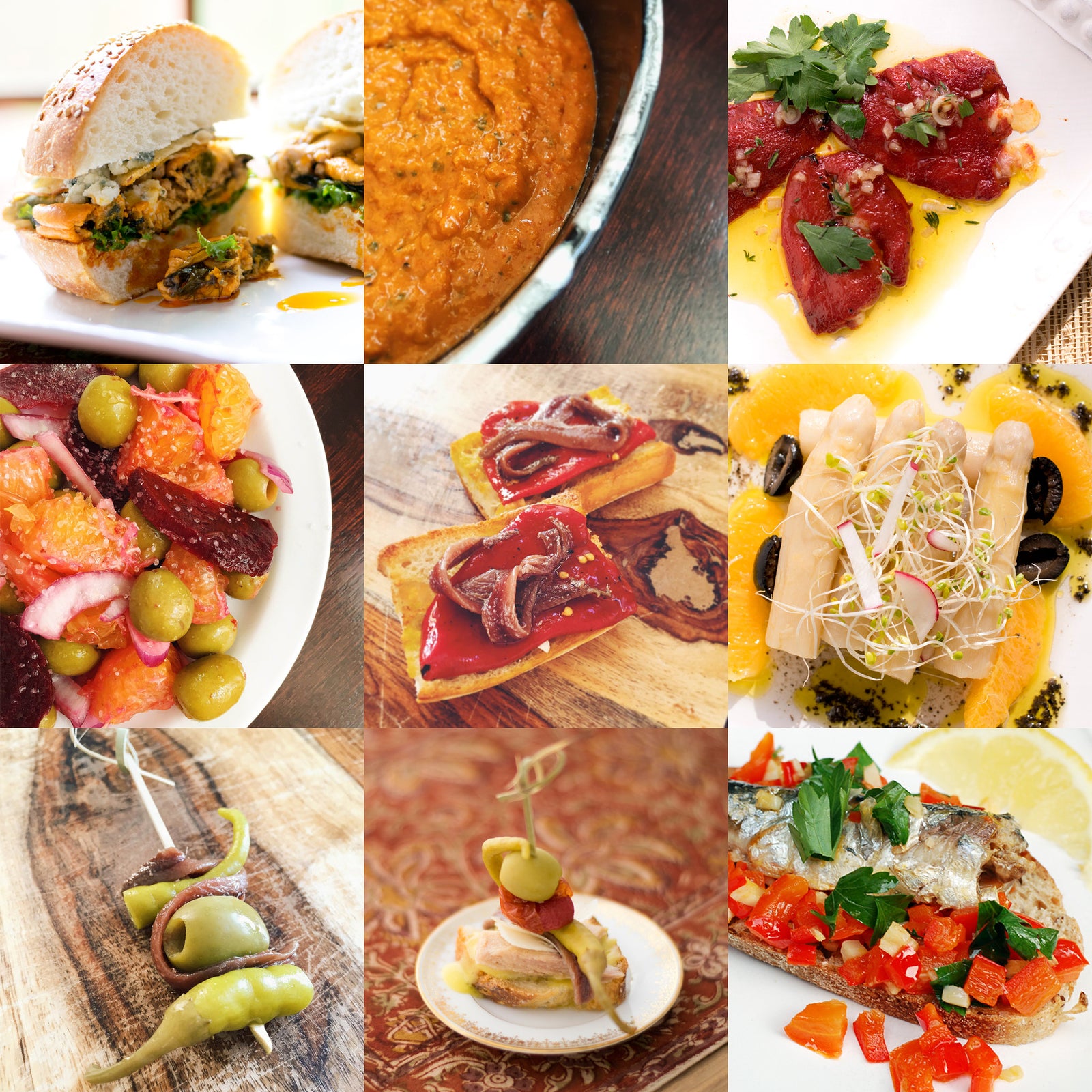 Holiday Party Pintxos and Tapas Serving Suggestions