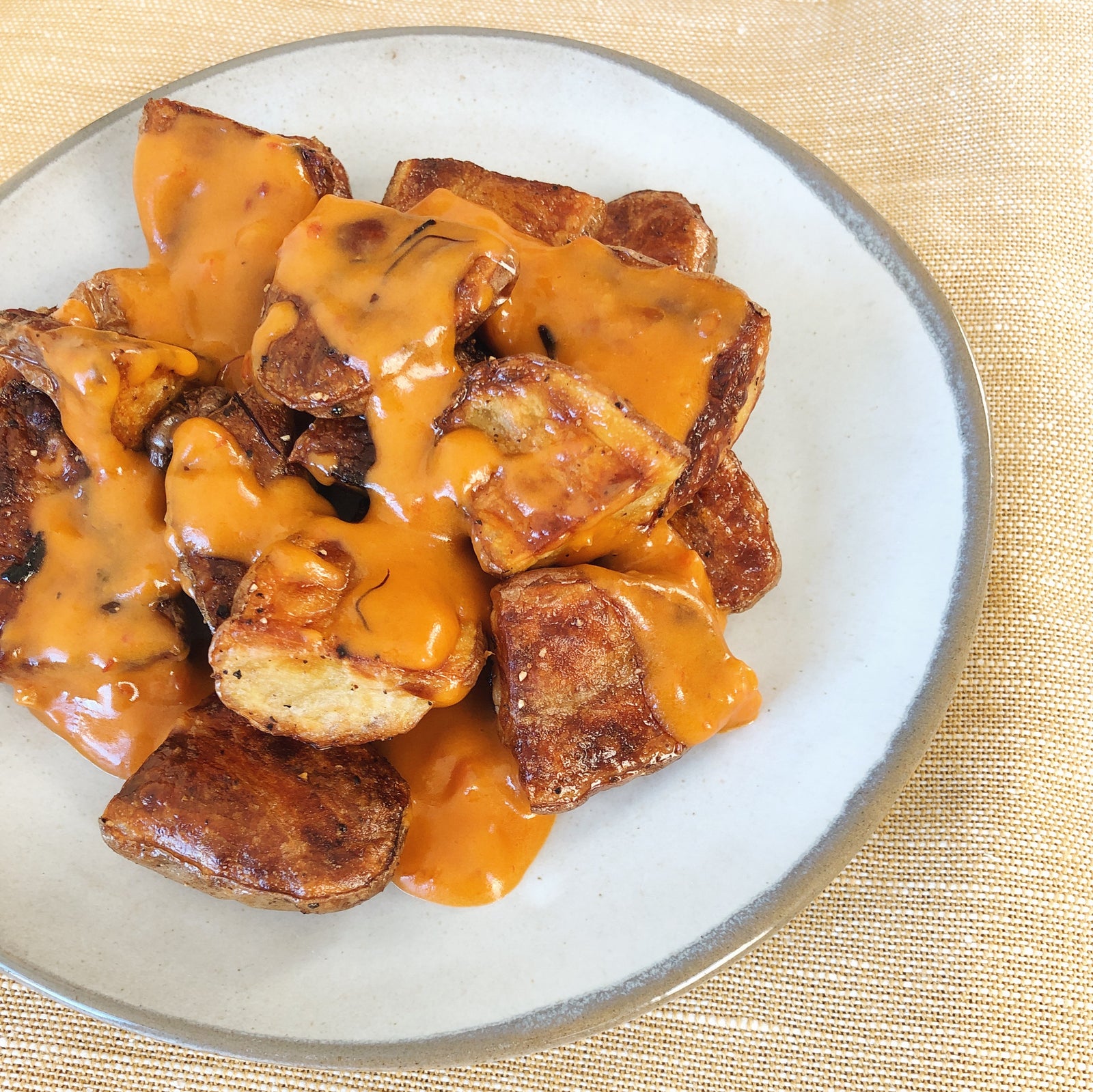 Roasted patatas bravas - Donostia Foods