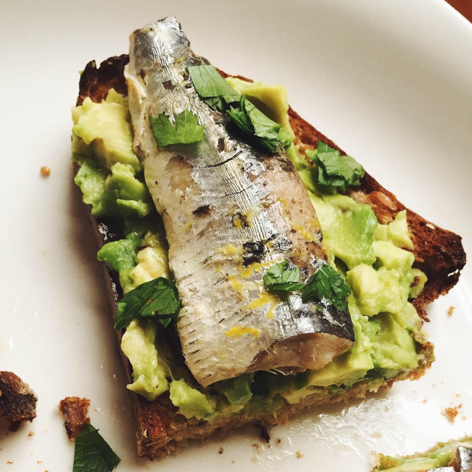 Sardine Avocado Toast