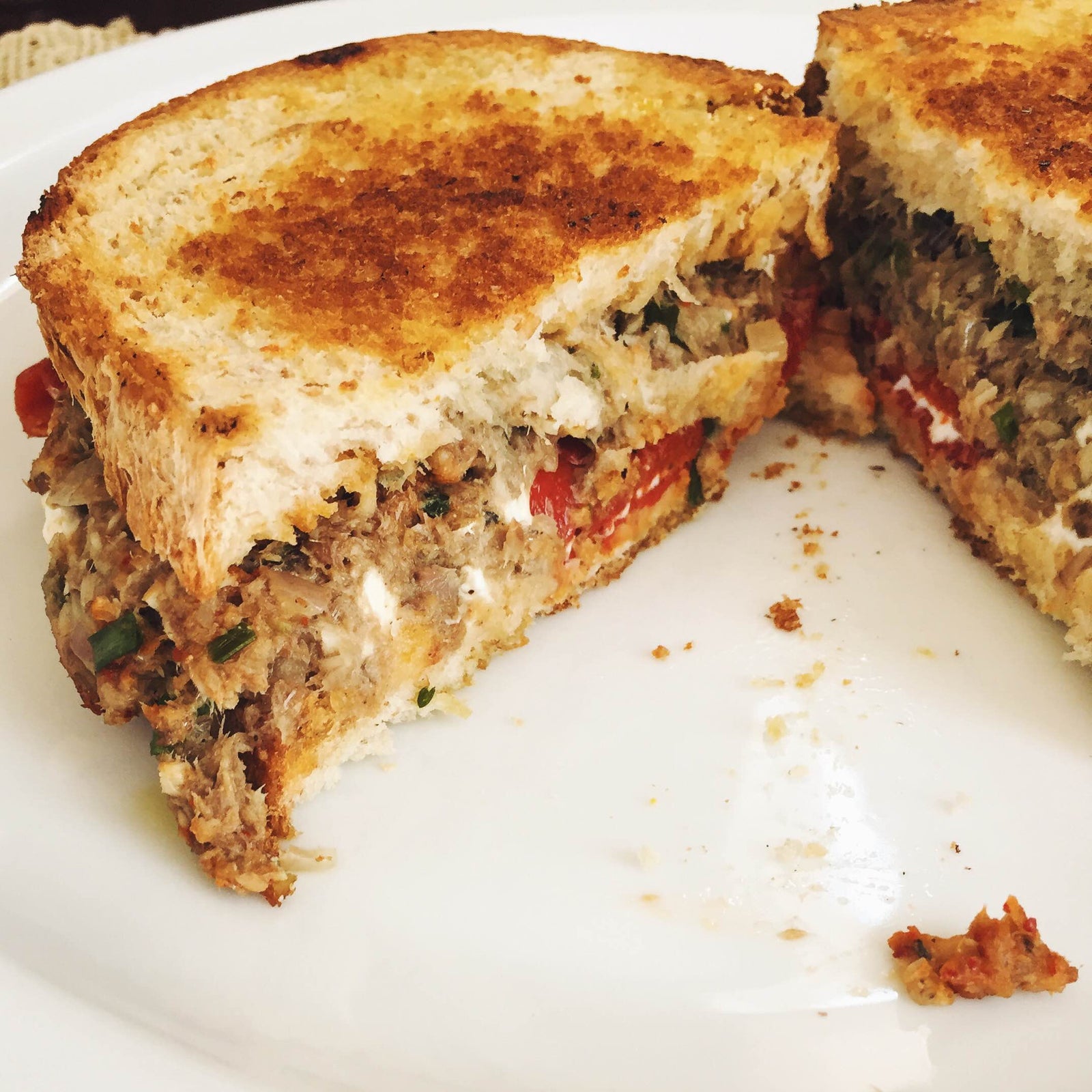 Sardine Rillettes Sandwich