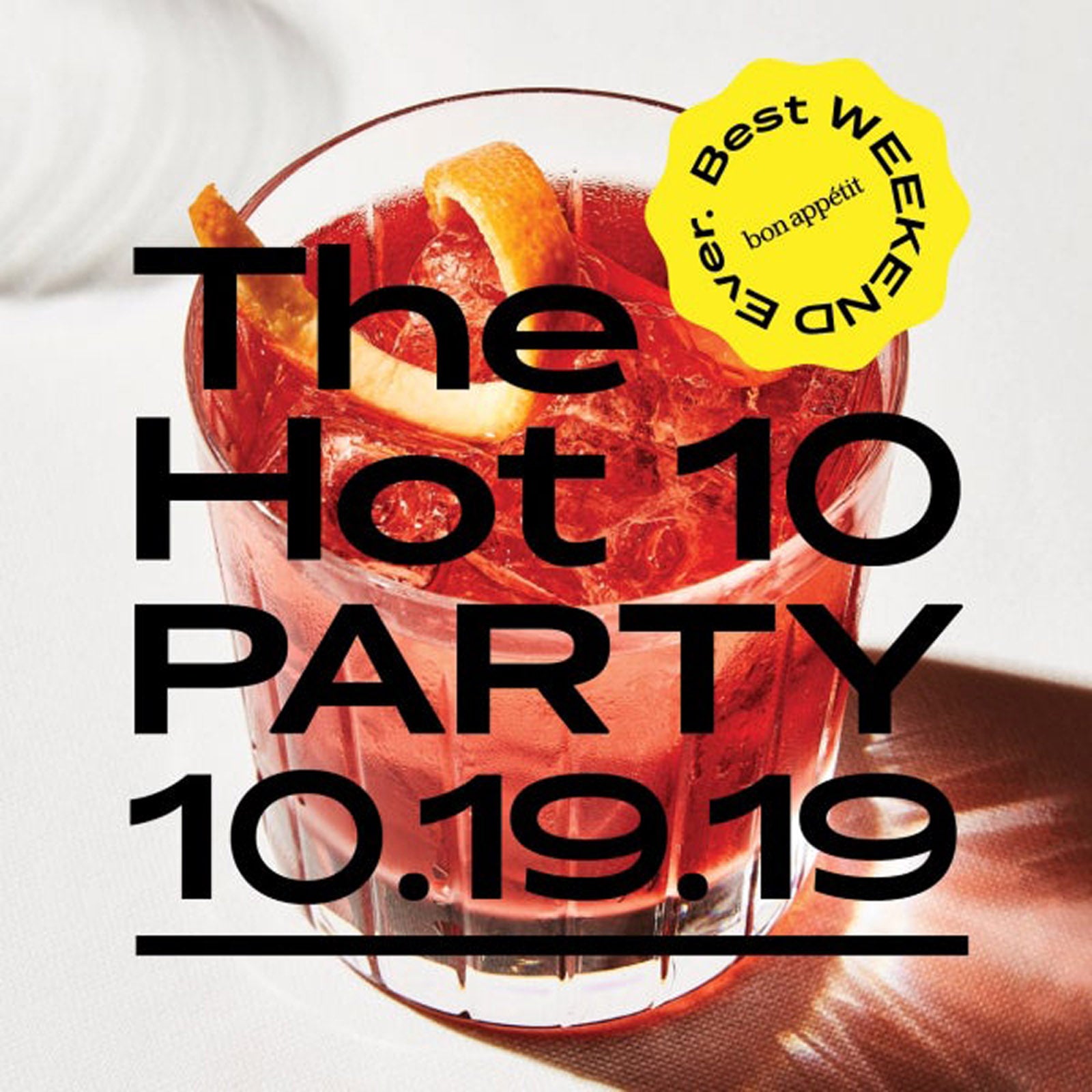 Bon Appétit's The Hot 10 Party in Brooklyn