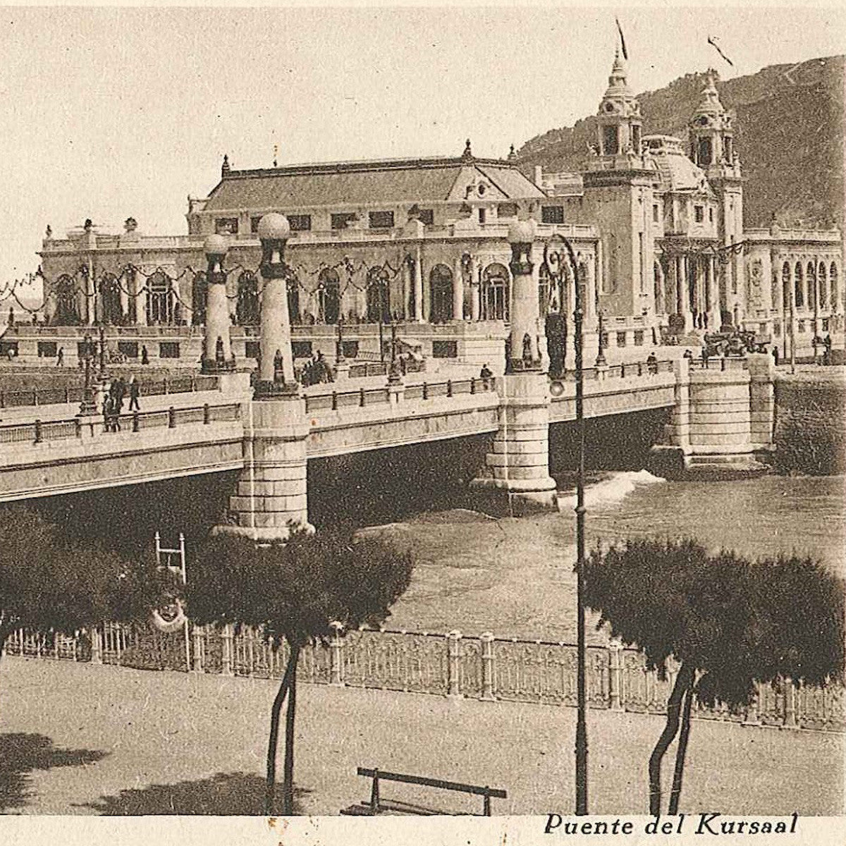 An Old Postcard from San Sebastian