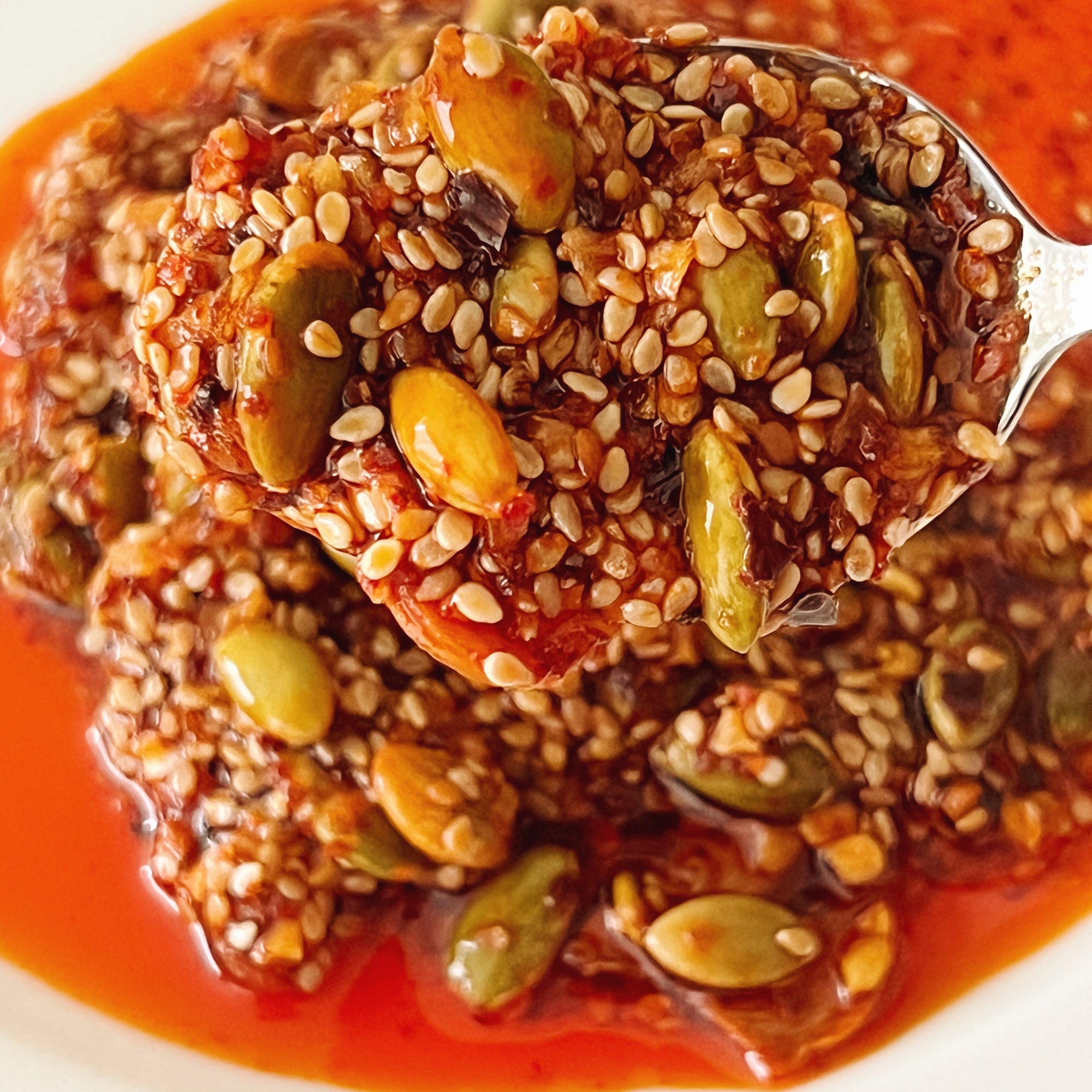 Co-op Sauce Garlic Chilli Crisp - Donostia Foods - squared