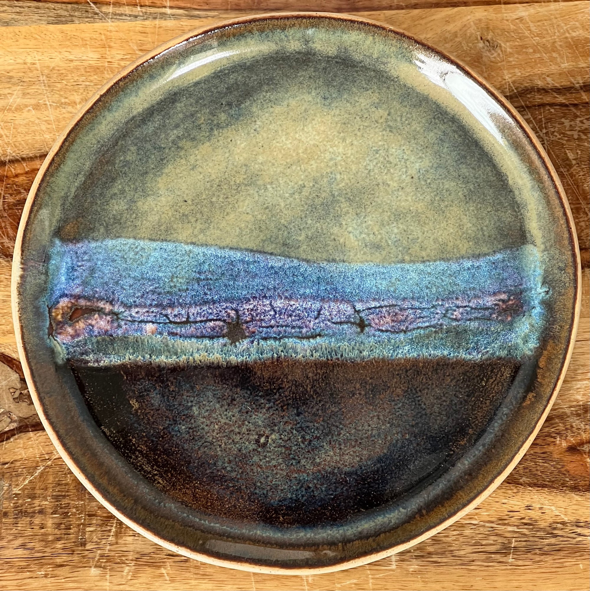 The Rocky Shore Variant of artist Susan Volk's pintxo plates for Donostia Foods