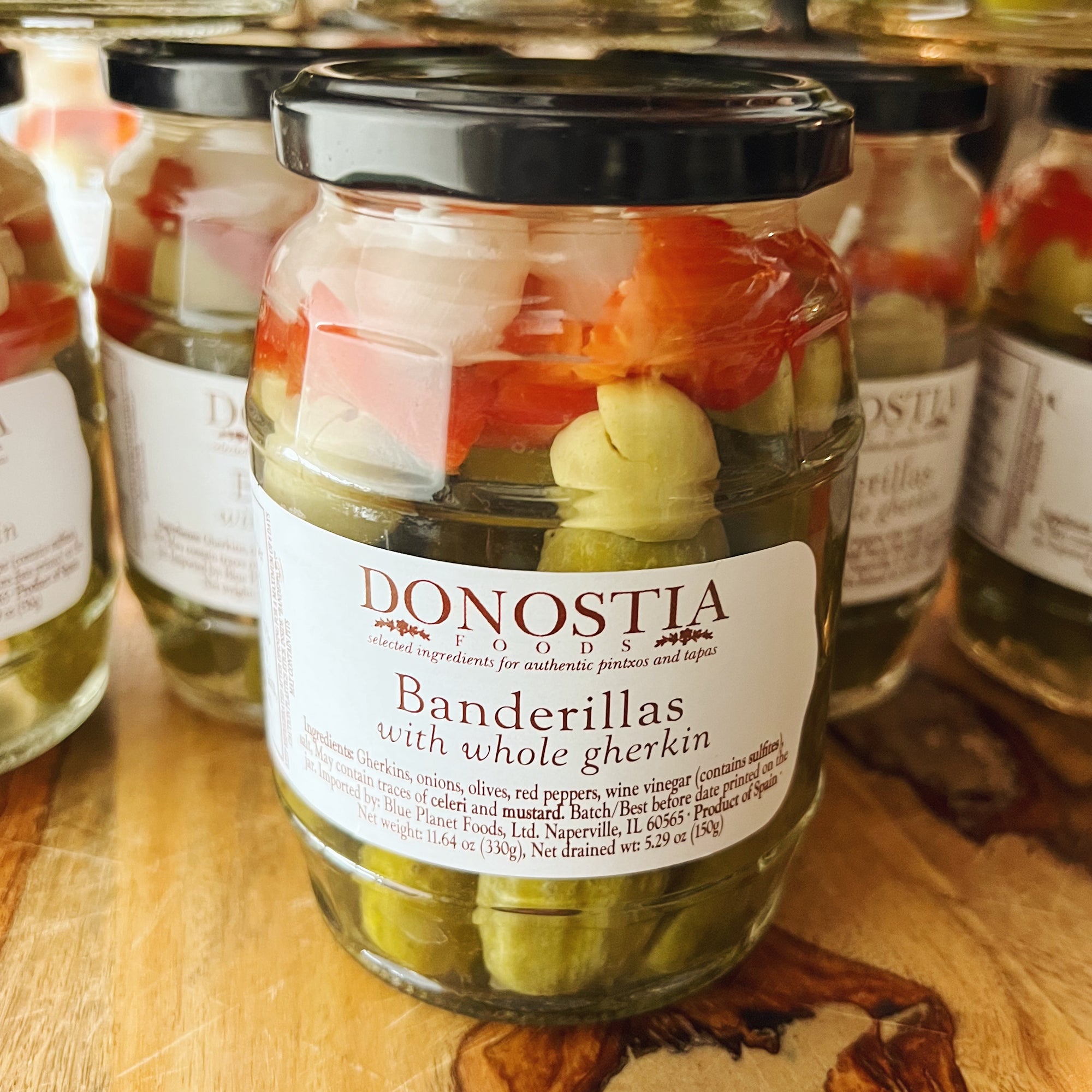 Banderillas in barrel jar - Donostia Foods