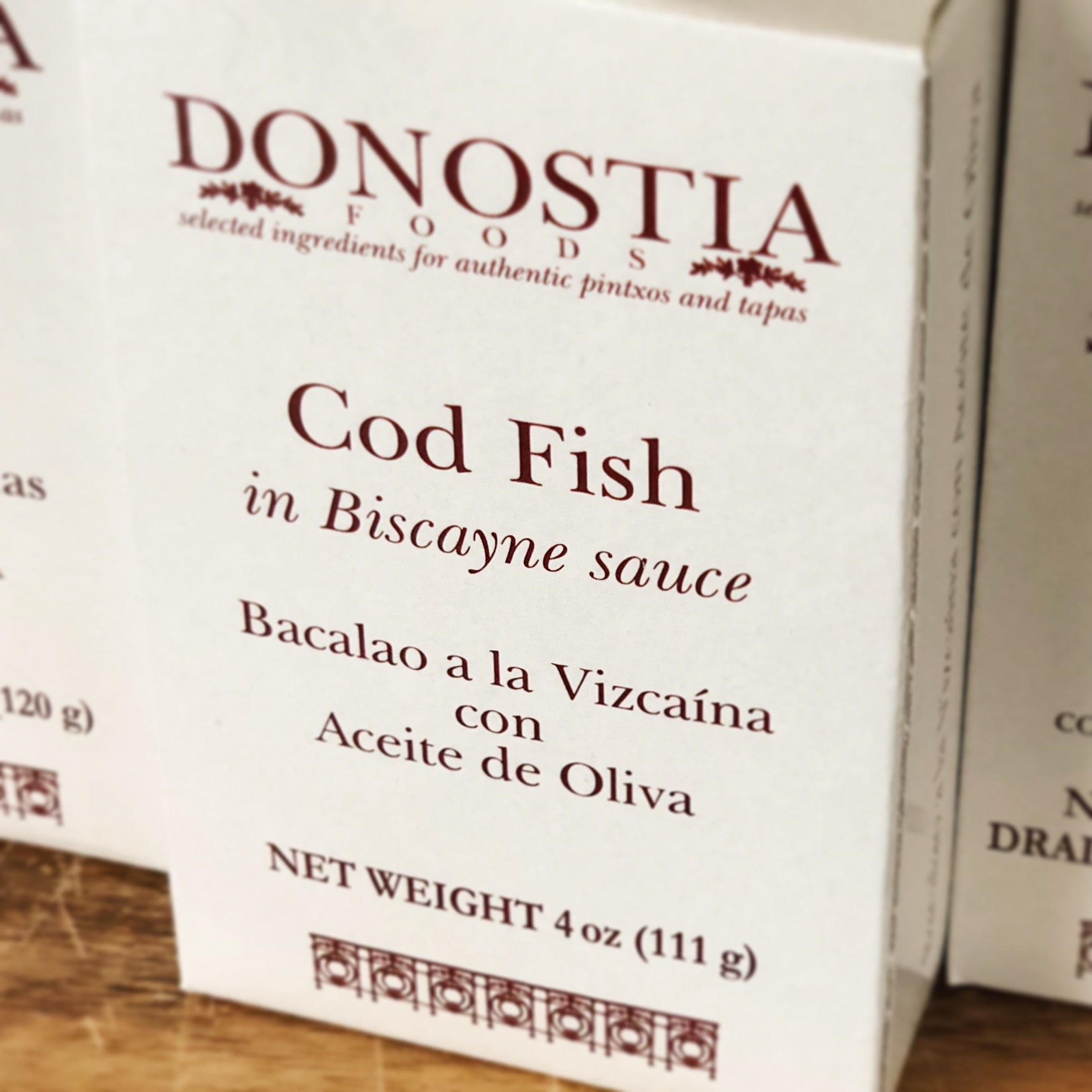Cod Fish in Biscayne Sauce (Bacalao a la Vizcaíno) - Donostia Foods
