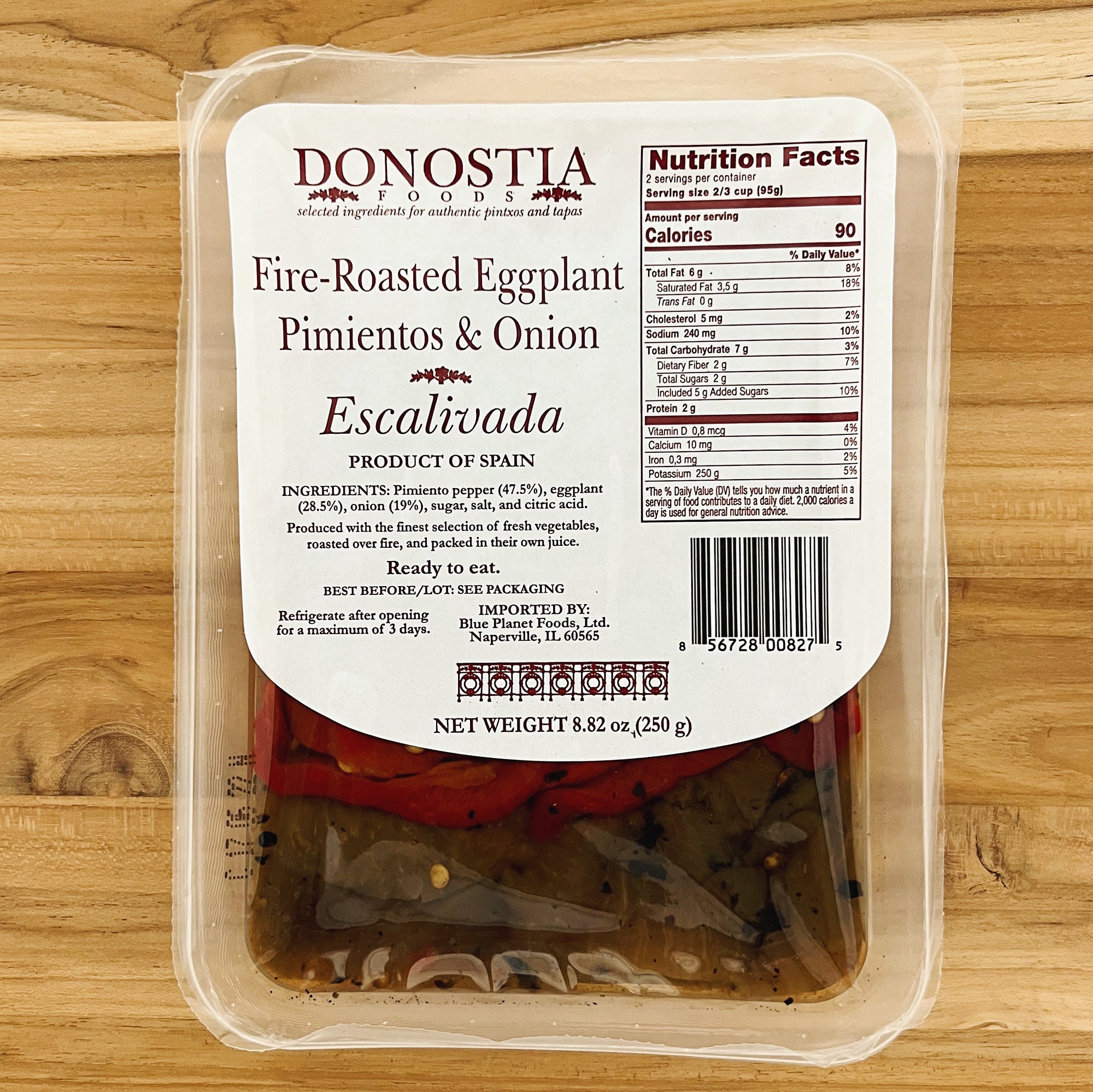 Tray of Escalivada - Donostia Foods