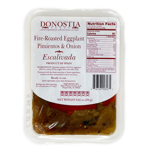 Fire-Roasted Eggplant, Pimientos and Onion - Escalivada - Donostia Foods