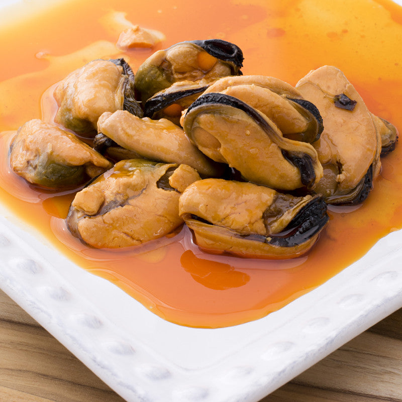 Mejillones en Escabeche  Traditional Mussel Dish From Spain, Western Europe