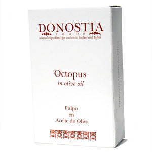 Octopus in Olive Oil - Carton - Donostia Foods