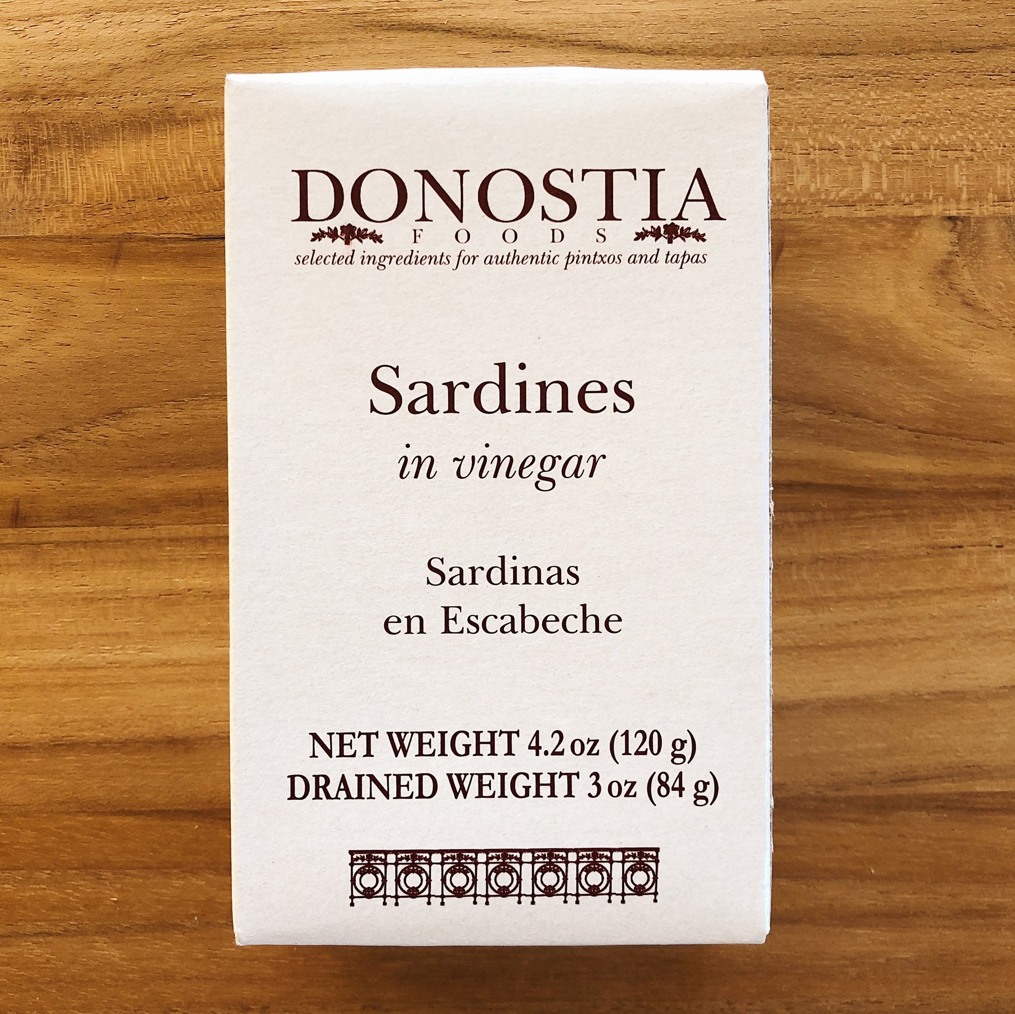 Sardines in Escabeche - Box - Donostia Foods