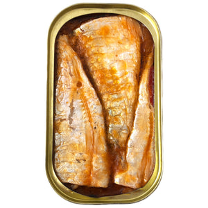 Sardines in Spiced Sauce - Sardinas Picantonas - Open Tin - Donostia Foods