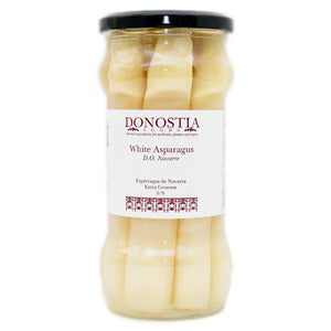 White Asparagus D.O. Navarre - Extra Thick - Donostia Foods